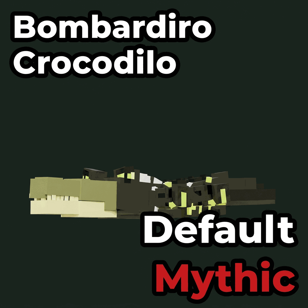 Bombardiro Crocodilo, an Italian brainrot character in Pocket Brawl